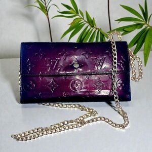 Louis Vuitton Vernis Amarante Wallet
